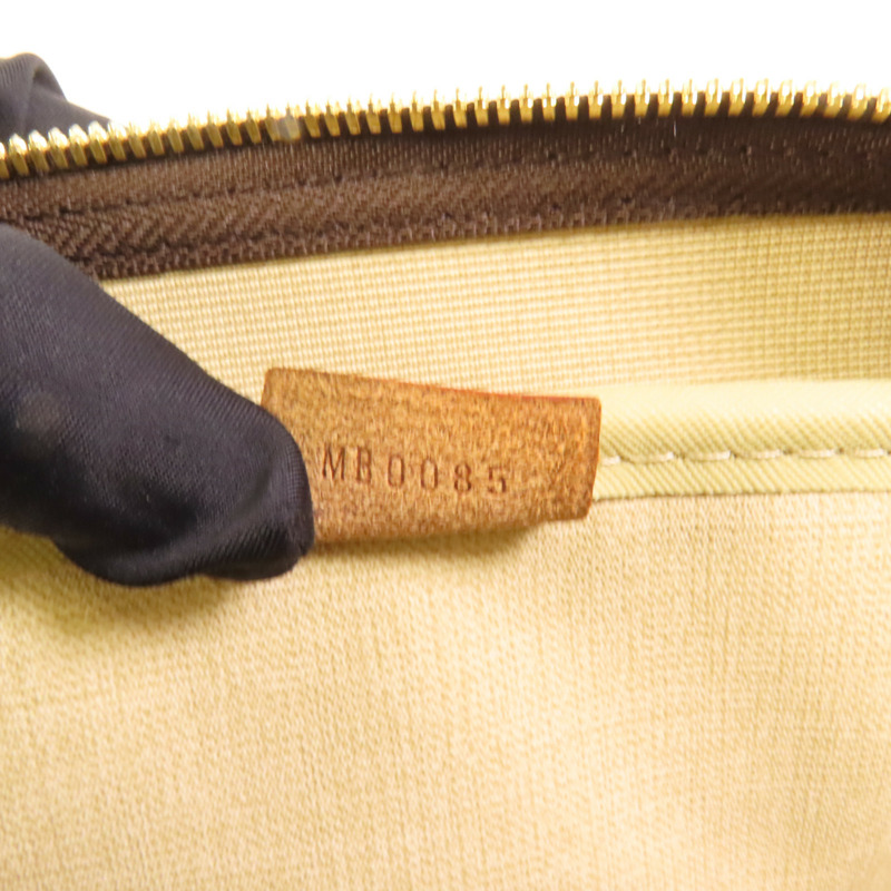 LOUIS VUITTON Monogram Deauville GM金扣手挽袋-9