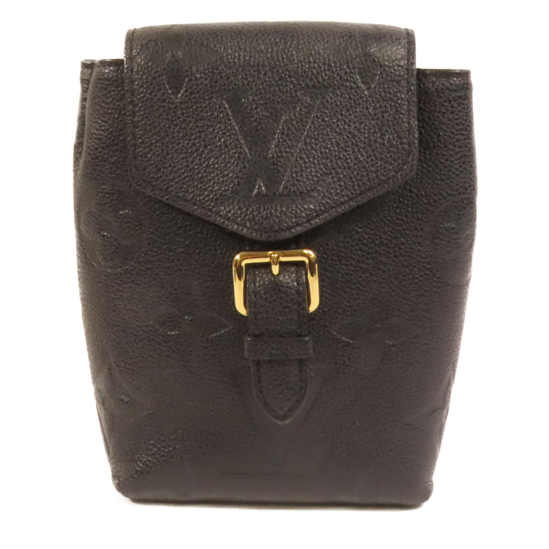 LOUIS VUITTON Monogram Empreinte Tiny Backpack金扣背包-0