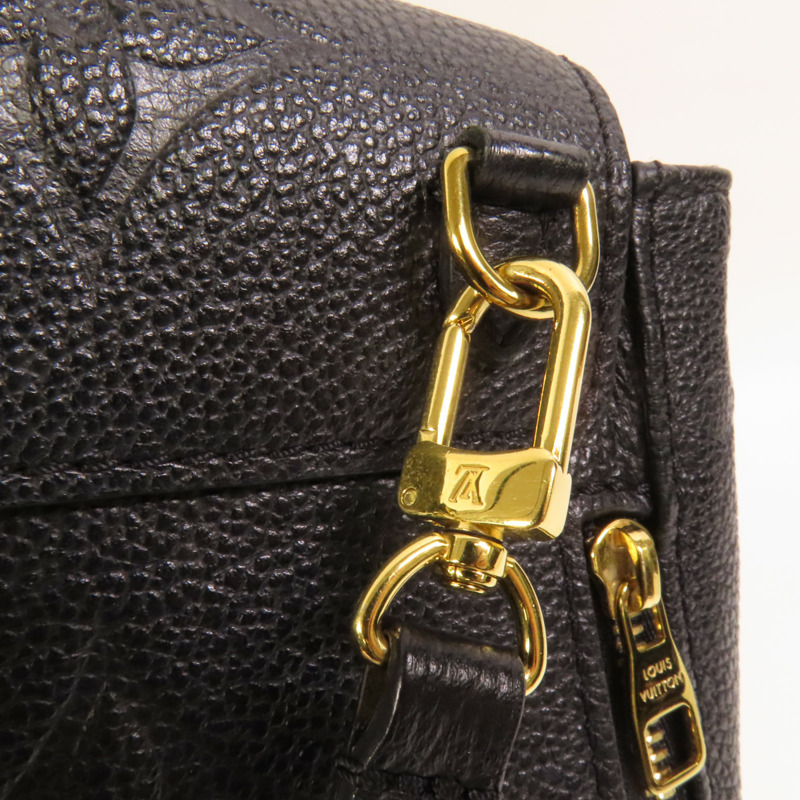 LOUIS VUITTON Monogram Empreinte Tiny Backpack金扣背包-6