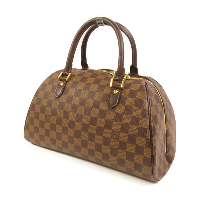 LOUIS VUITTON Damier Ribera MM金扣手挽袋-2