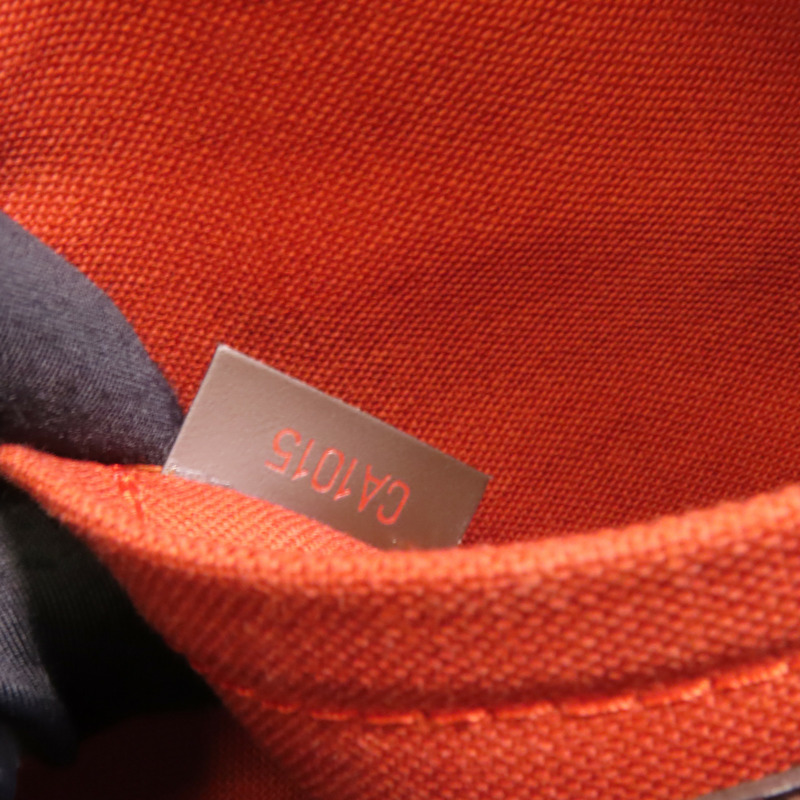 LOUIS VUITTON Damier Ribera MM金扣手挽袋-8