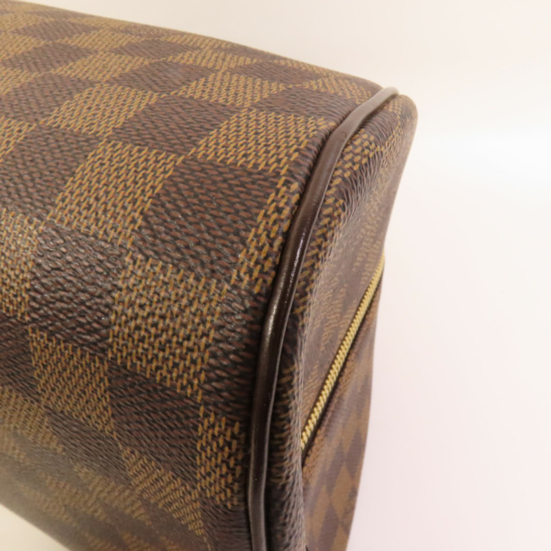 LOUIS VUITTON Damier Ribera MM金扣手挽袋-11