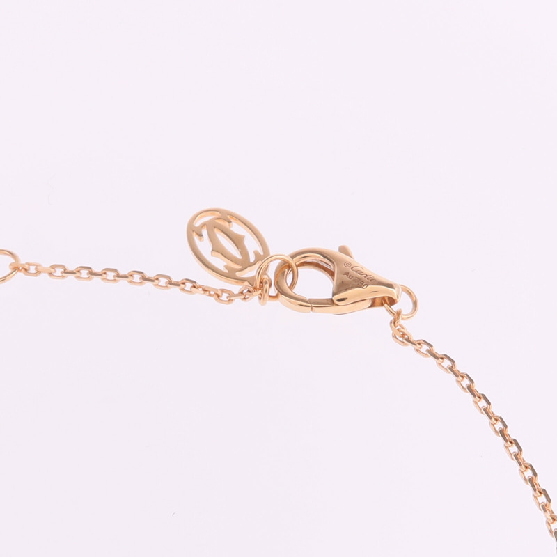 CARTIER 18K玫瑰金d'Amour Bracelet鑽石手鏈-5