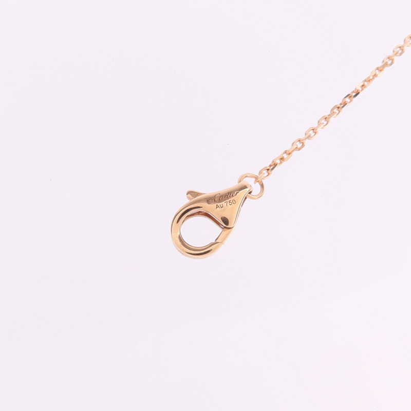 CARTIER 18K玫瑰金d'Amour Bracelet鑽石手鏈-7