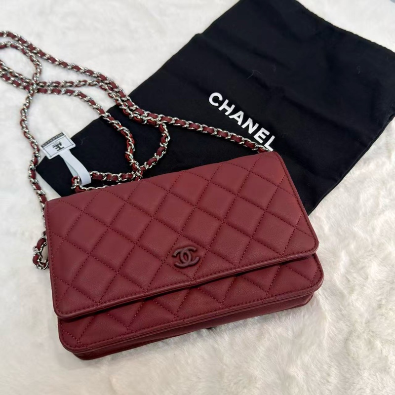 【新年搭配襯衫一流🧧】經典CHANEL woc鏈條斜孭袋-0