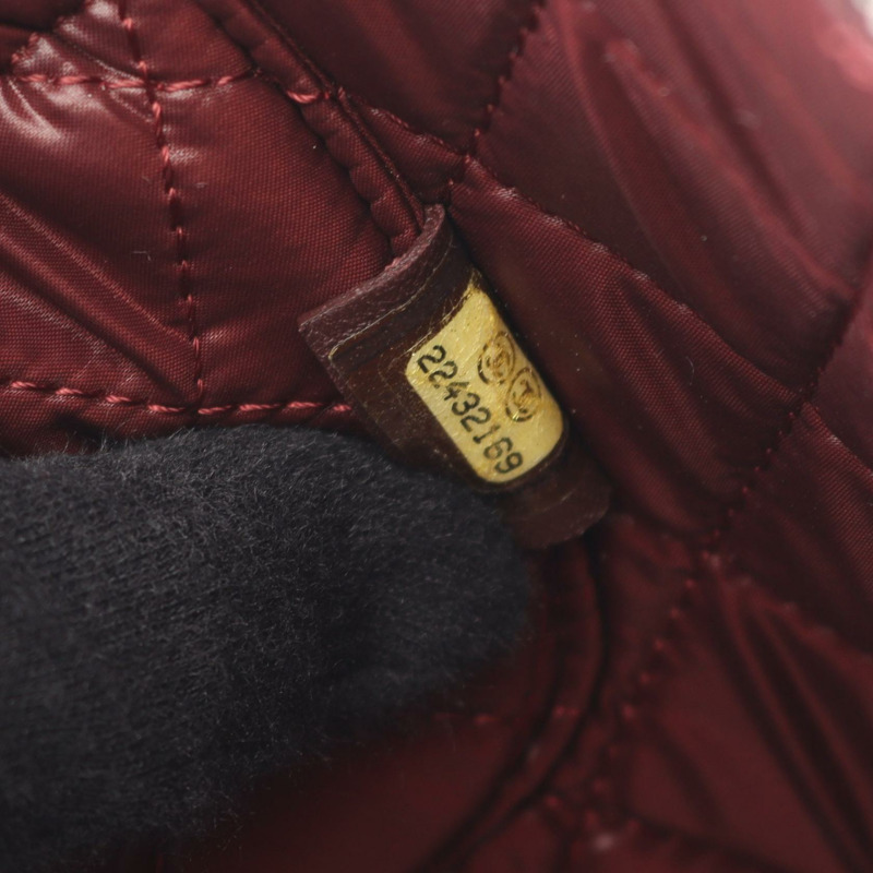 香奈兒 (CHANEL) Matelasse Vanity 手袋，羊皮材質，黑色，銀色五金，二手，女士 Coco CC-4