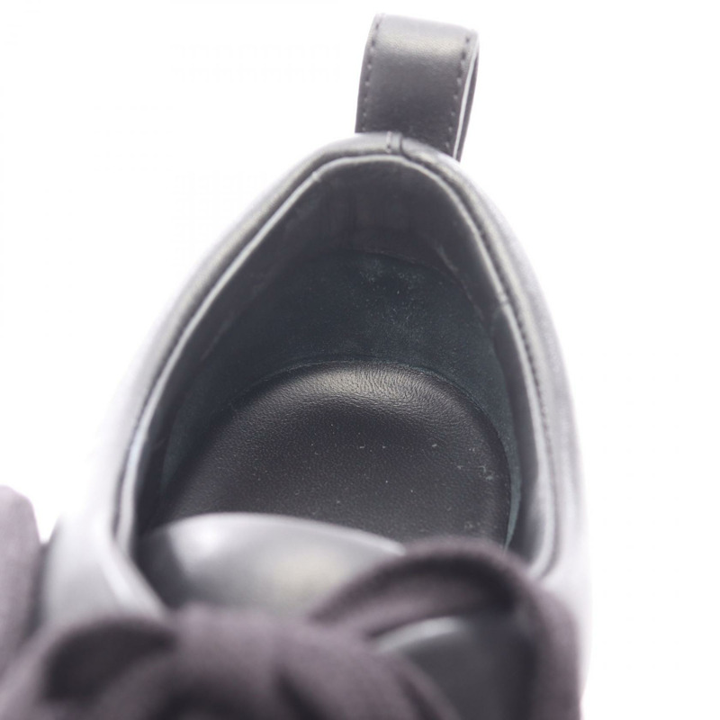 愛馬仕 Happy 黑色真皮運動鞋,二手女款,尺寸 35 1/2-8