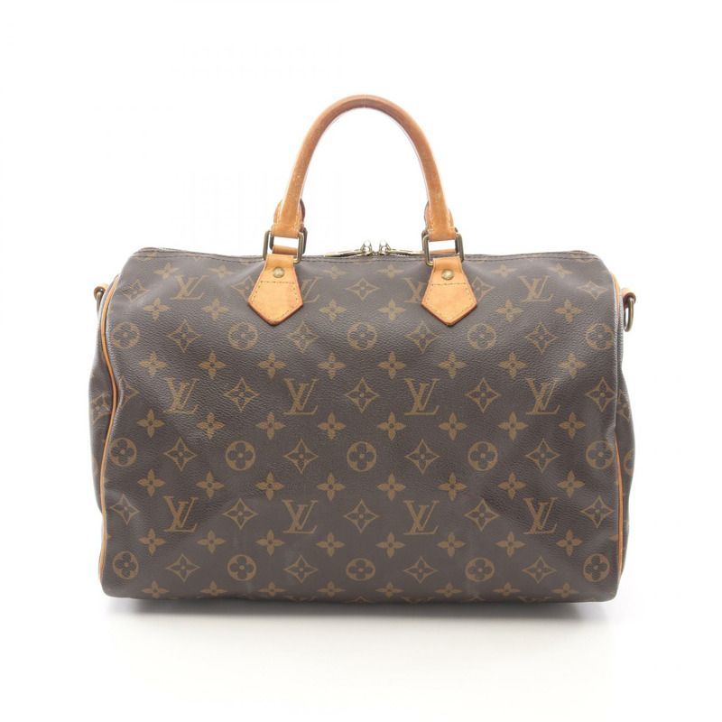 路易威登 Speedy Bandouliere35 手提包 M41111 Monogram 圖案,二手,無肩帶-0