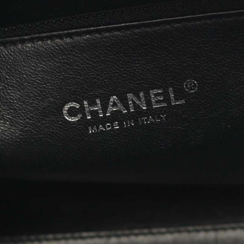 香奈兒 (CHANEL) Matelasse 手袋,粒面小牛皮,異域皮革,黑色,波爾多紅,二手,女士-3