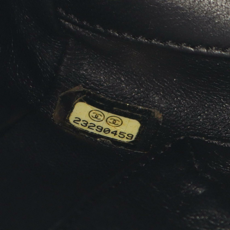 香奈兒 (CHANEL) Matelasse 手袋,粒面小牛皮,異域皮革,黑色,波爾多紅,二手,女士-4