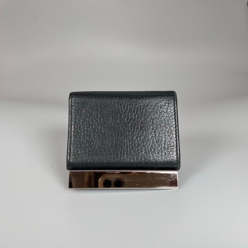 GUCCI 523277  黑Marmont翻蓋迷你三折短夾-2