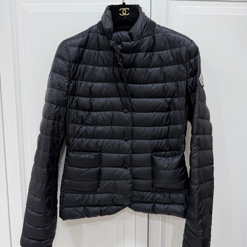 MONCLER 黑色 立領 輕羽絨 羽絨外套 防風外套 夾克 外套