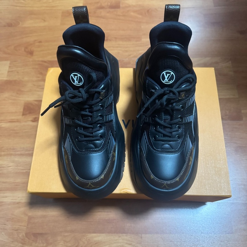 路易威登拱橋鞋lv Archlight低幫老爹鞋 黑棕 36.5碼-2