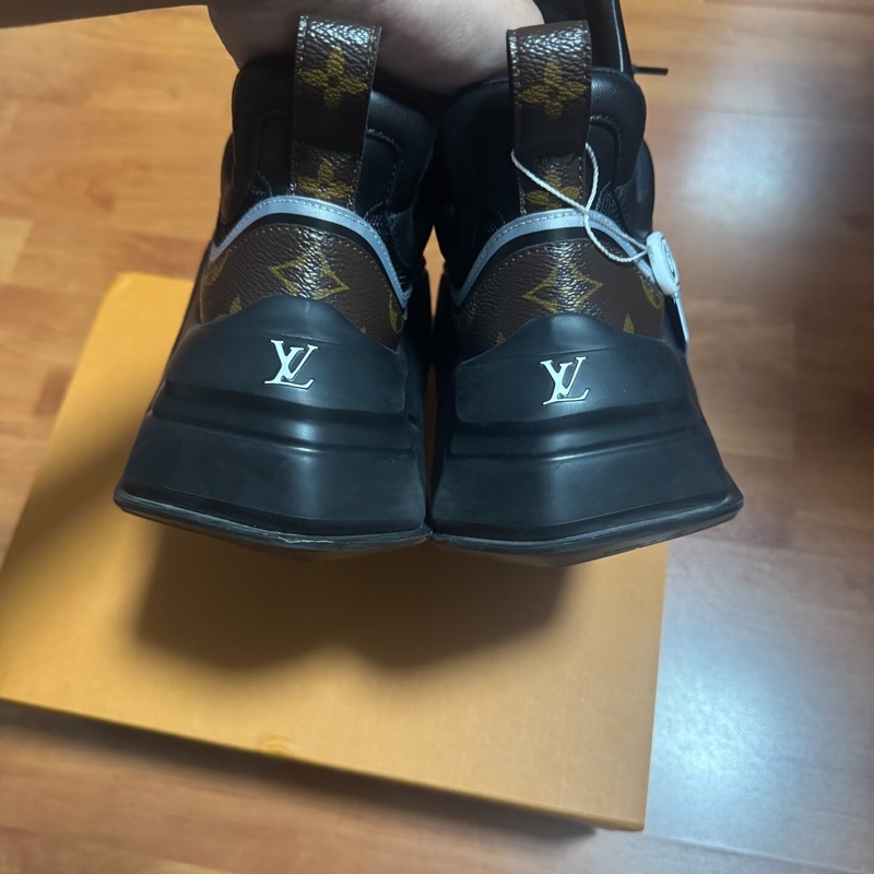 路易威登拱橋鞋lv Archlight低幫老爹鞋 黑棕 36.5碼-5