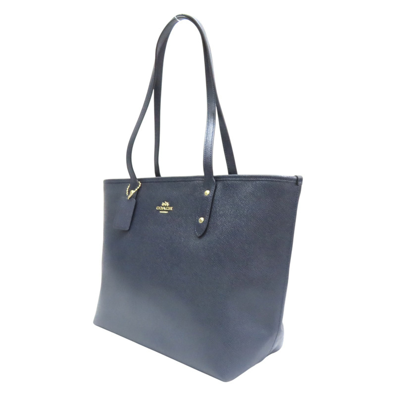 藍色牛皮 City Zip 托特 肩背包 F57522【COACH 寇馳】 F57522-2