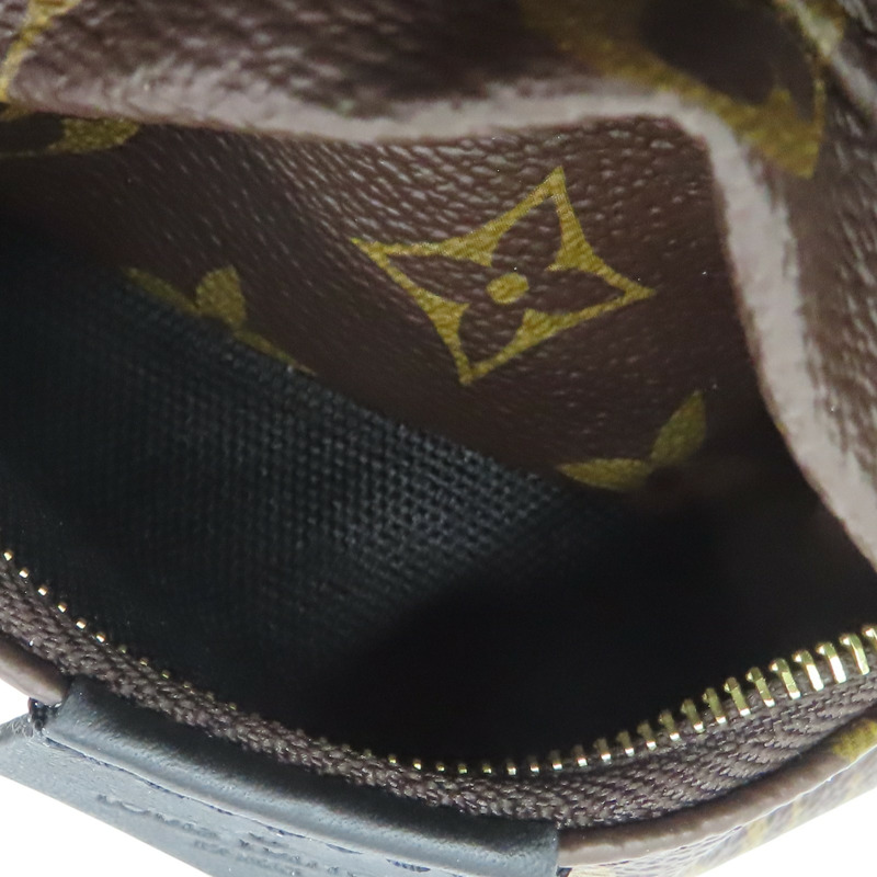 棕色 原花帆布 Palm Springs Mini 後背包【LOUIS VUITTON LV 路易威登】 M44873-6