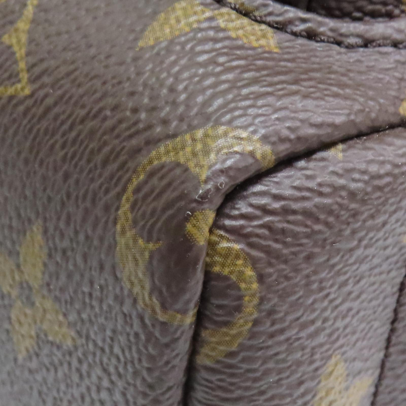 棕色 原花帆布 Palm Springs Mini 後背包【LOUIS VUITTON LV 路易威登】 M44873-12