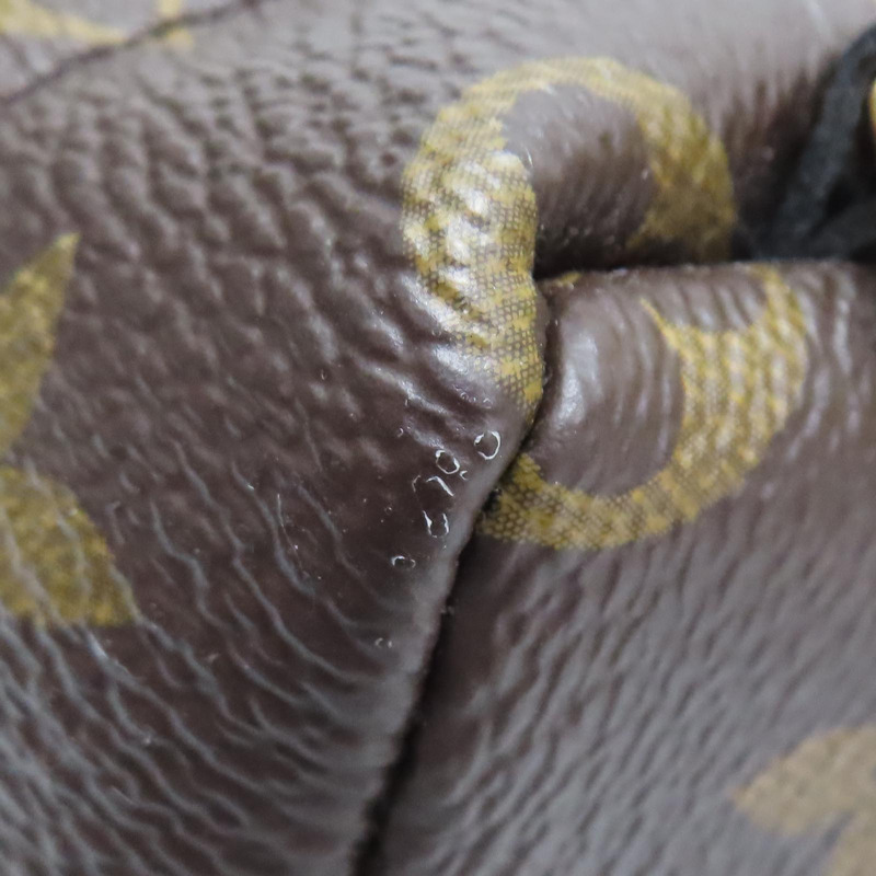 棕色 原花帆布 Palm Springs Mini 後背包【LOUIS VUITTON LV 路易威登】 M44873-13