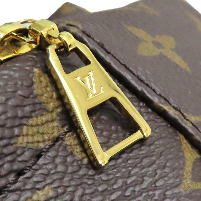 棕色 原花帆布 Palm Springs Mini 後背包【LOUIS VUITTON LV 路易威登】 M44873-15