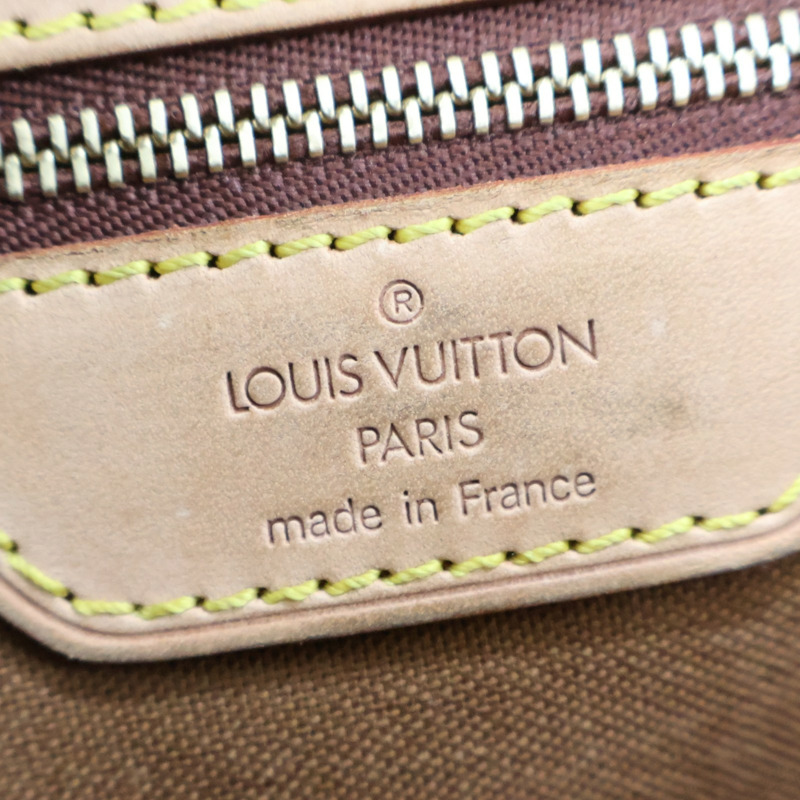 棕色 原花帆布 Sologne 肩背包 M42250【LOUIS VUITTON LV 路易威登】 M42250-8