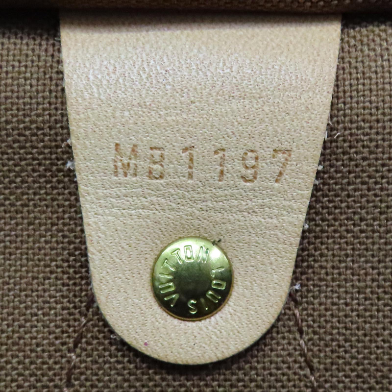 棕色 原花帆布 SPEEDY 30 手提包【LOUIS VUITTON LV 路易威登】 M41526-7