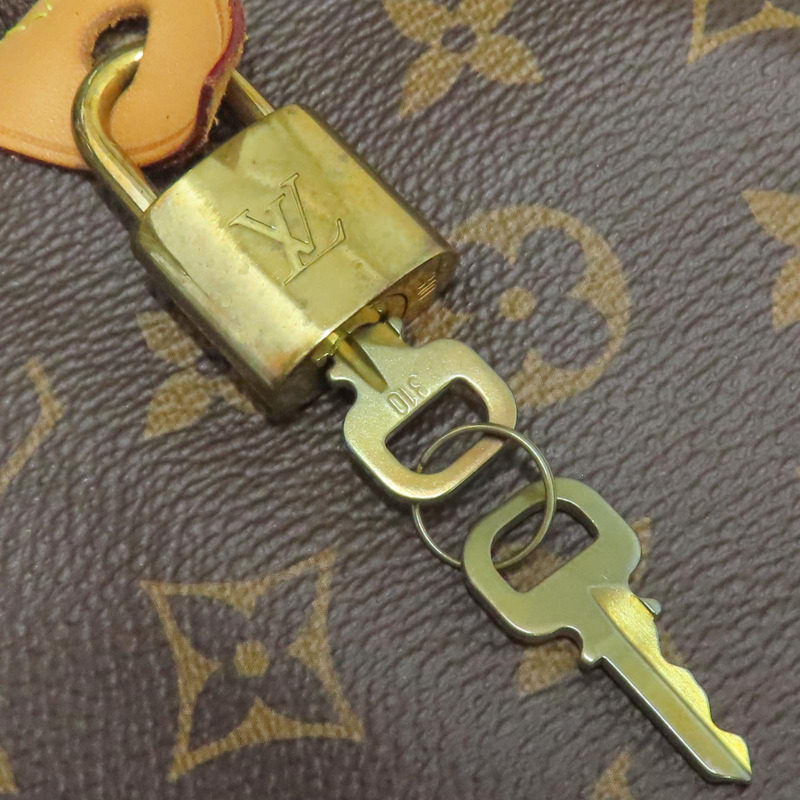 棕色 原花帆布 SPEEDY 30 手提包【LOUIS VUITTON LV 路易威登】 M41526-14