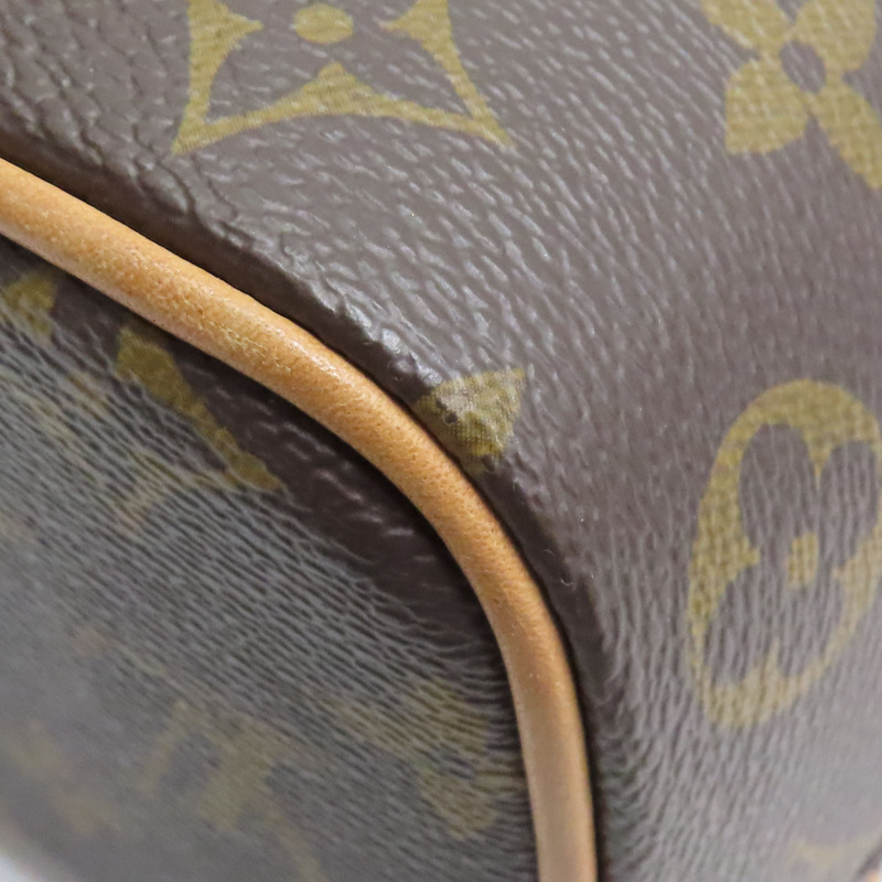 棕色 原花帆布 Just In Case 兩用包（無鑰匙）【LOUIS VUITTON LV 路易威登】 M47096-11