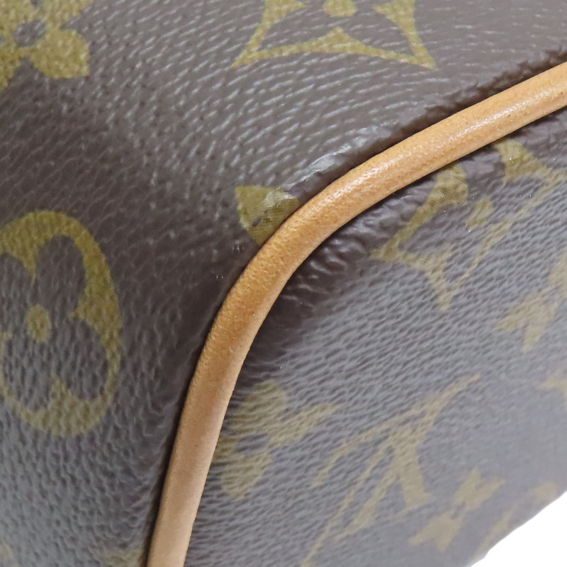 棕色 原花帆布 Just In Case 兩用包（無鑰匙）【LOUIS VUITTON LV 路易威登】 M47096-12