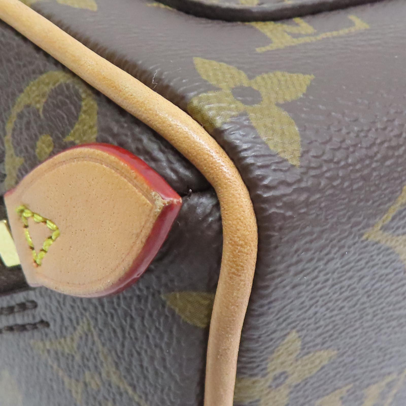 棕色 原花帆布 Just In Case 兩用包（無鑰匙）【LOUIS VUITTON LV 路易威登】 M47096-14
