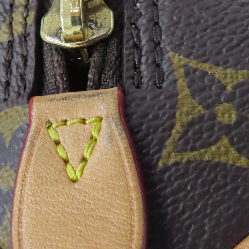 棕色 原花帆布 Just In Case 兩用包（無鑰匙）【LOUIS VUITTON LV 路易威登】 M47096-18