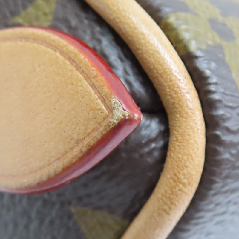 棕色 原花帆布 Just In Case 兩用包（無鑰匙）【LOUIS VUITTON LV 路易威登】 M47096-19