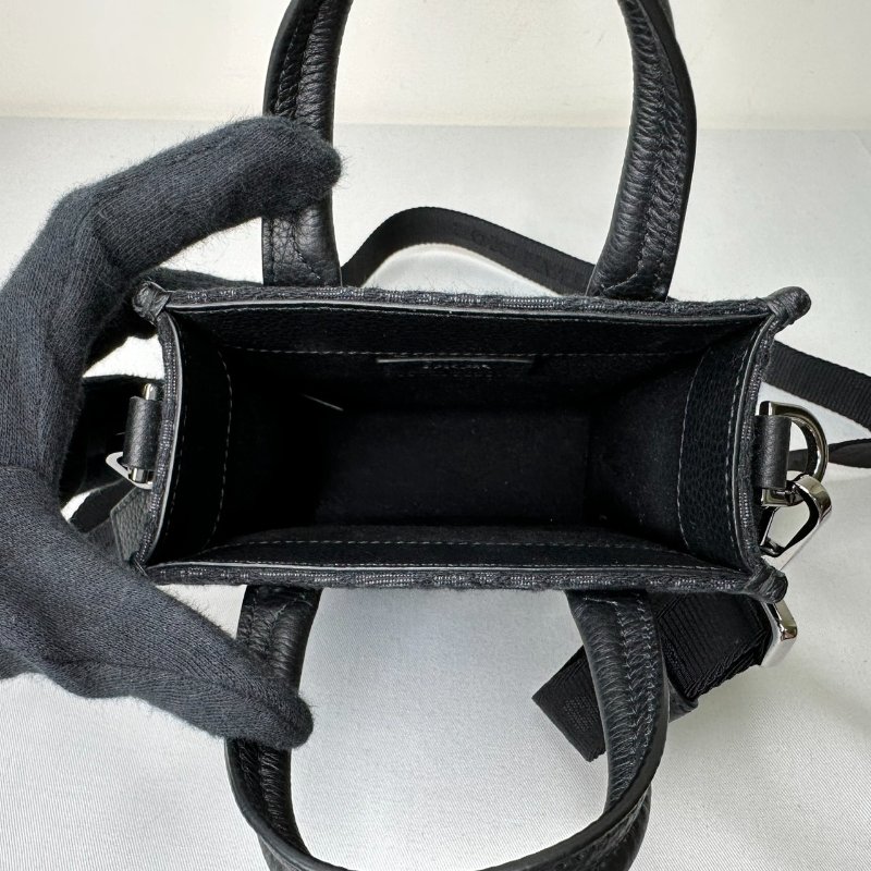 DIOR Safari黑緹花直式小包-6