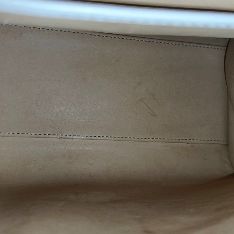 DELVAUX Brillant中號綠色牛皮鉚釘手提包單肩包斜挎包銀色五金-13