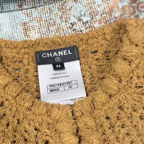 🌟全新閒置🌟CHANEL 咖色編織外套#36號🉑送禮狀態