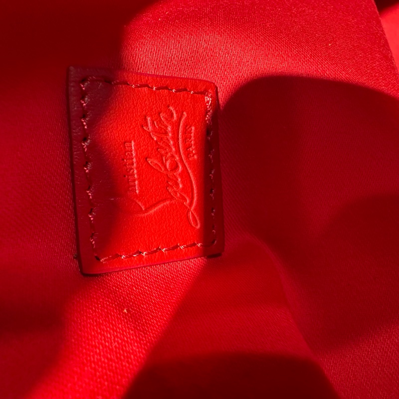 CL流蘇飾邊柳丁 牛皮單肩包 淺棕色-4