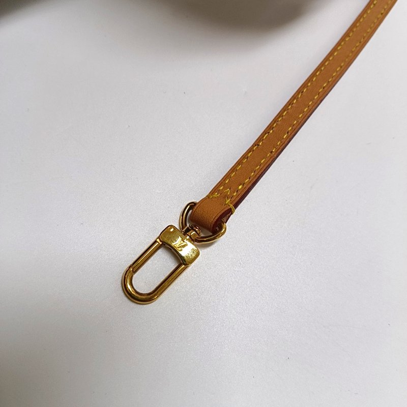 LOUIS VUITTON BOITE CHAPEAU 小號棕色塗層帆布老花印花圓餅包單肩包手提包斜挎包金色五金可拆卸肩帶-18