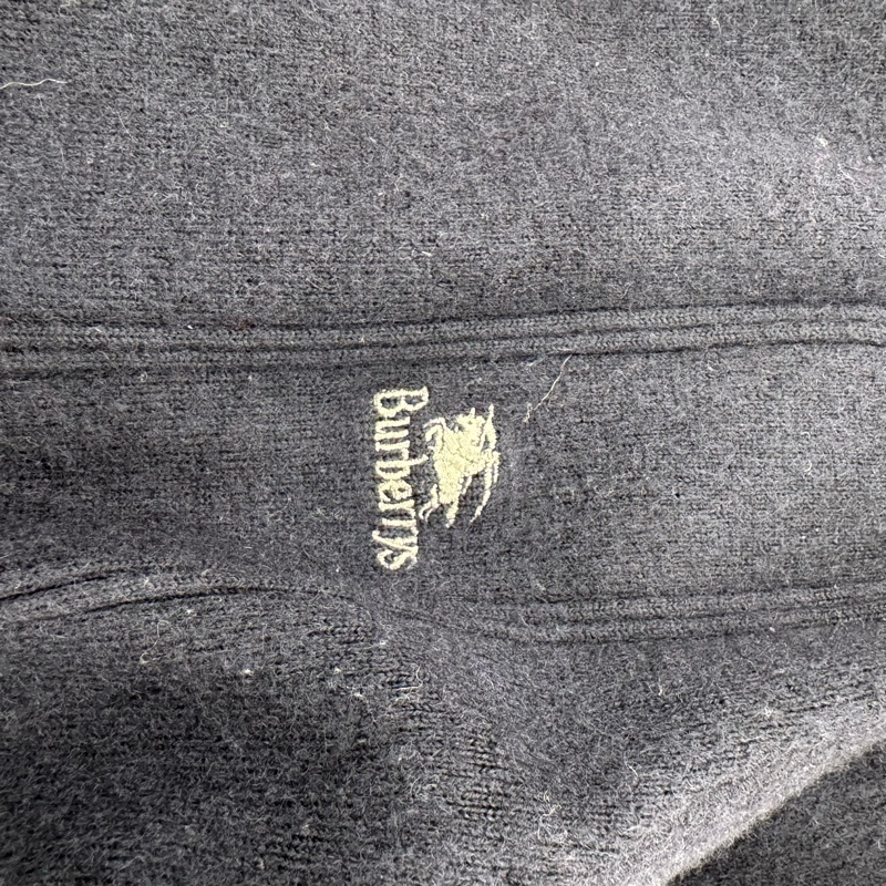 Burberry 皮拼羊毛衣 秋冬-12