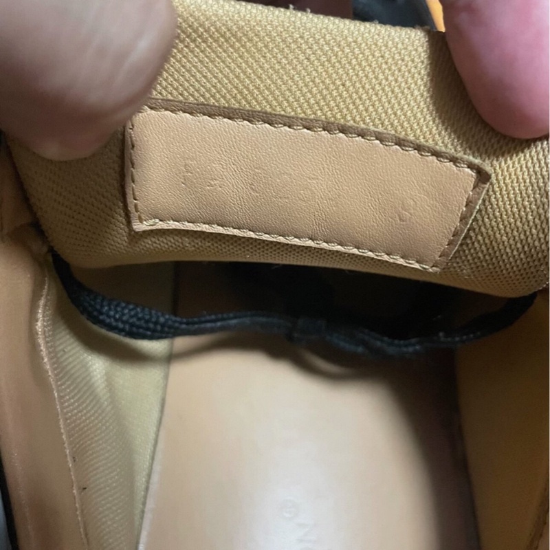 Lv Beverly Hills浮雕壓印低幫牛皮板鞋 男款 黑色 42碼-4