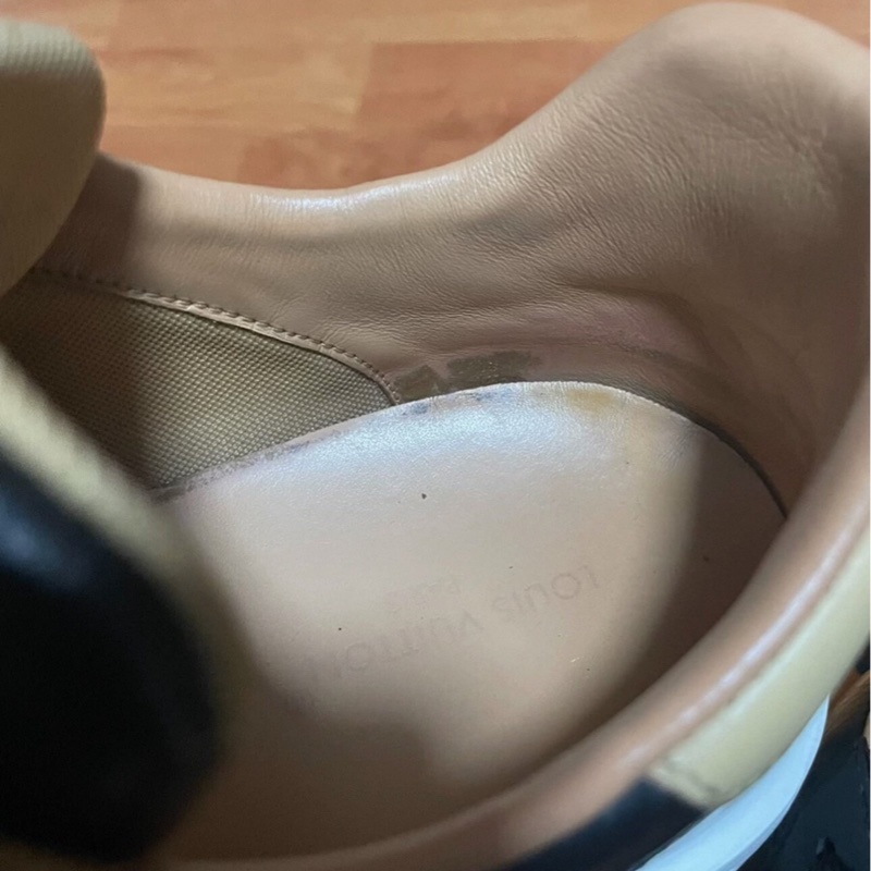 Lv Beverly Hills浮雕壓印低幫牛皮板鞋 男款 黑色 42碼-10