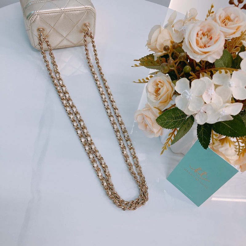 MS0517 Chanel 香奈兒經典迷你盒子鍊帶包包Vanity Case Mini Lambskin-11