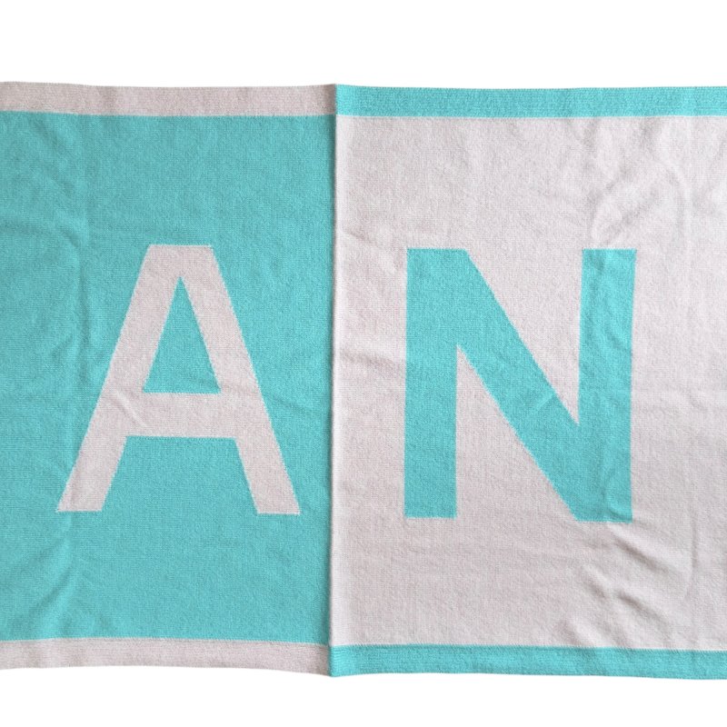 CHANEL CC 純羊絨 圍巾-4