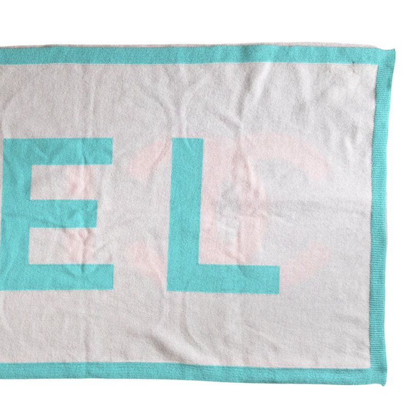 CHANEL CC 純羊絨 圍巾-5