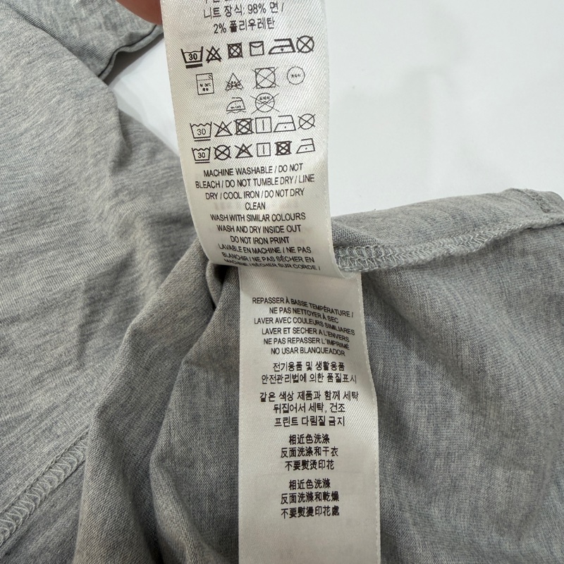 Burberry 灰色 Don't Believe Everything You Think 短袖 圓領 T恤-14