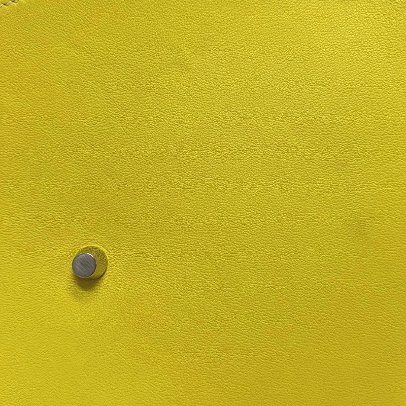 HERMES Toolbox 26 檸檬黃Swift牛皮單肩包銀色五金Q刻中古款可拆卸肩帶-14