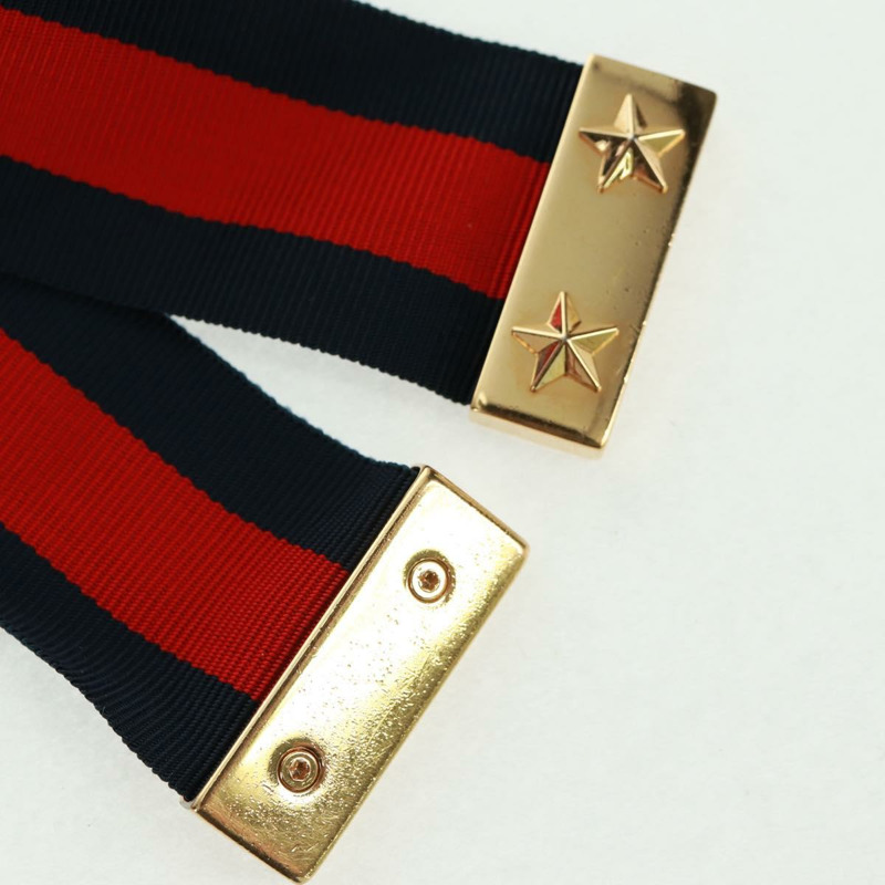 【日本直送】GUCCI Silvi Sherry Line 皮革雙肩包 紅色金色 421882 正品 BA9495V-24