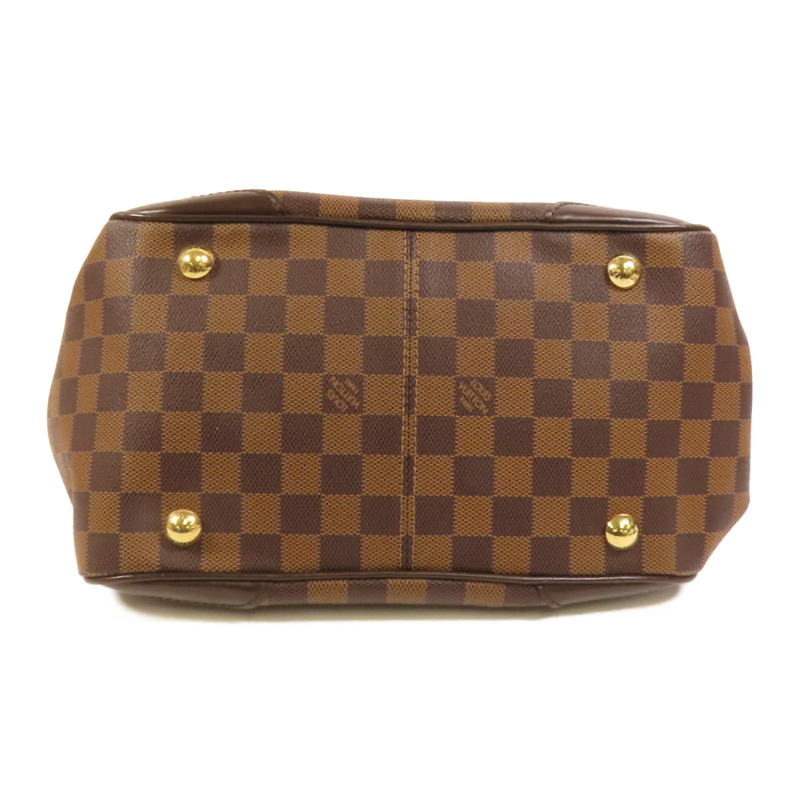 LOUIS VUITTON Damier Verona PM金扣手挽袋-3