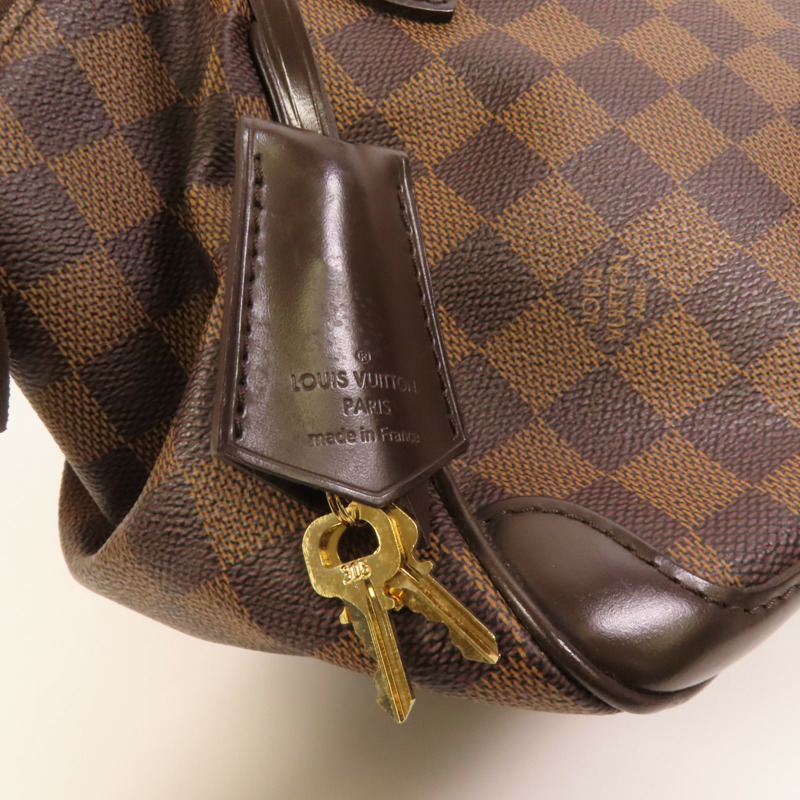 LOUIS VUITTON Damier Verona PM金扣手挽袋-8