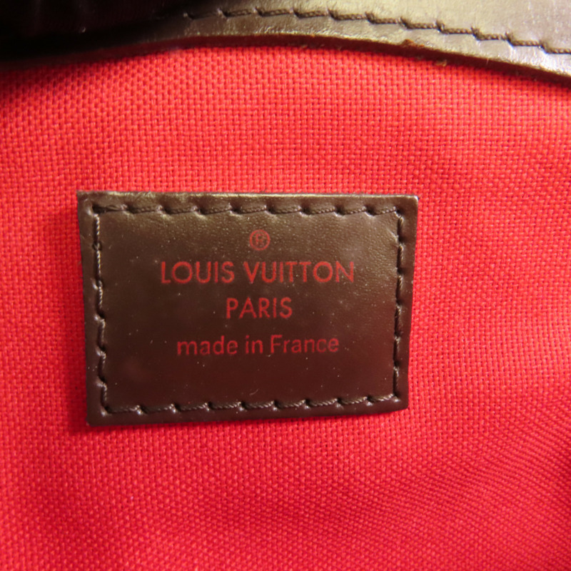 LOUIS VUITTON Damier Verona PM金扣手挽袋-10