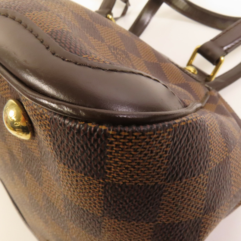 LOUIS VUITTON Damier Verona PM金扣手挽袋-12