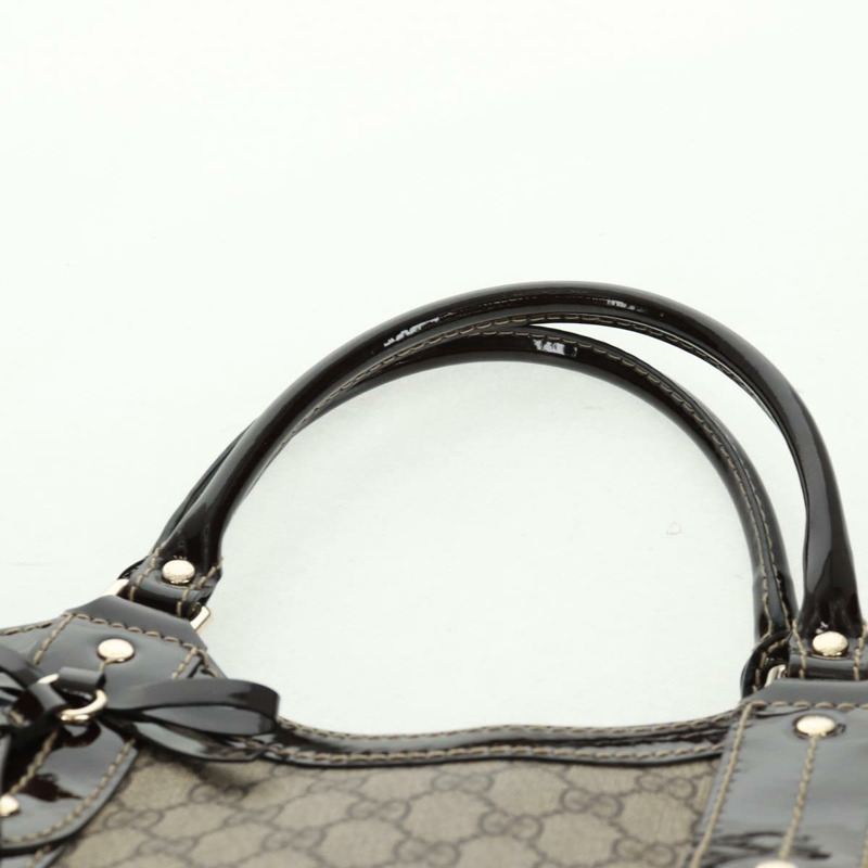 【日本直送】GUCCI GG Supreme 托特包 PVC 米色 金色 203521 正品 162307V-13